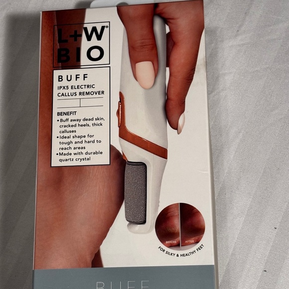 LW BUFF IPX5 ELECTRIC CALLUS REMOVER NWT - Picture 1 of 6